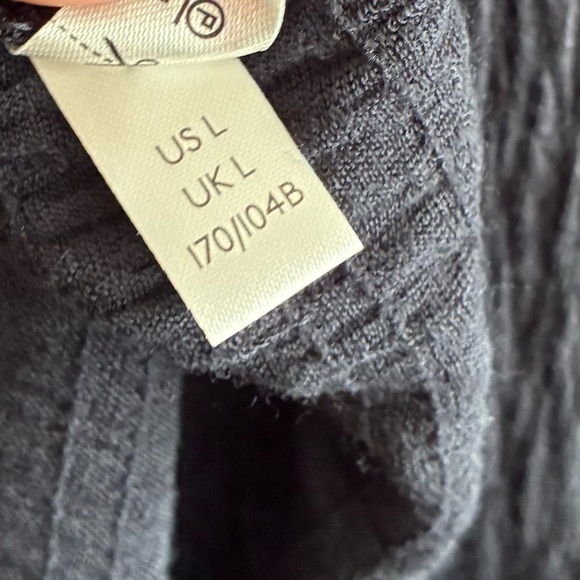 Free People Beach LaLa Black Backless Maxi Dress Black L - Picture 13 of 14